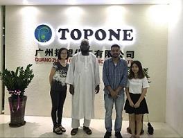 Willkommene Kunden aus dem Sudan besuchen Topone Company ---TOPONE NEWS