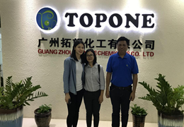 Willkommene Kunden aus Myanmar besuchen TOPONE Company