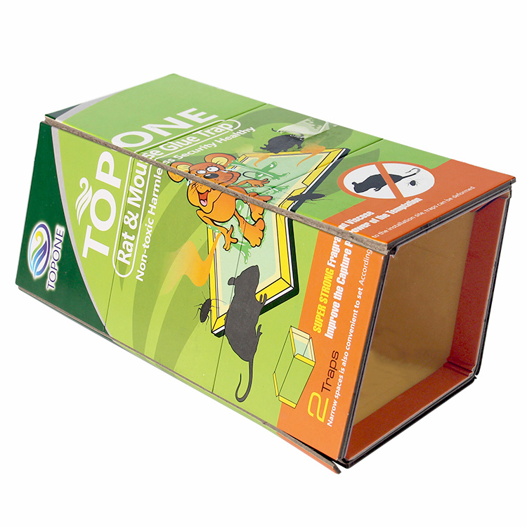 Grüner Umweltschutz und leistungsstarke Papp-Mäuseklebefalle für die Lebensmittelfabrik